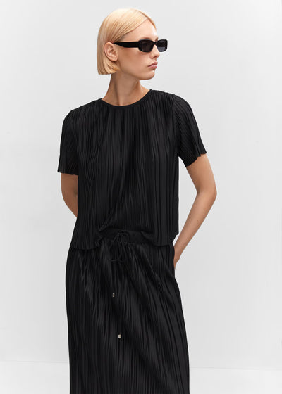 Jessi pleated skirt set