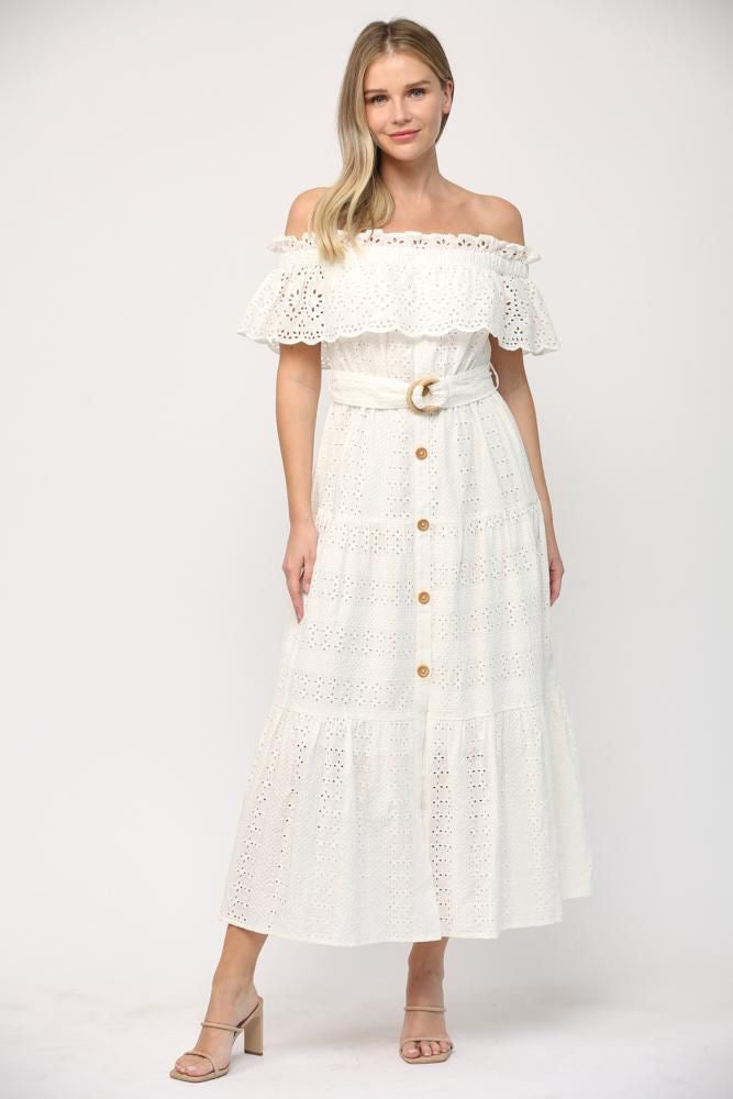 Lacey off shoulder dress