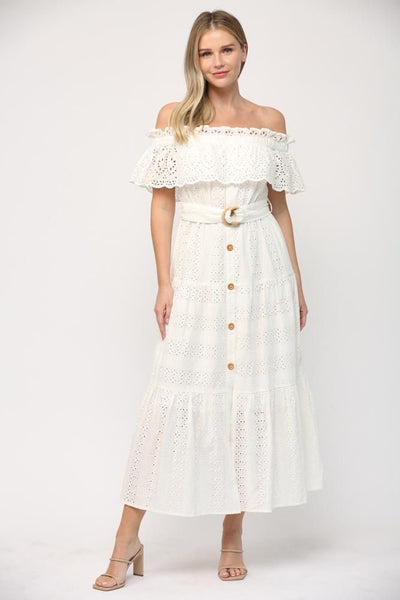 Lacey off shoulder dress