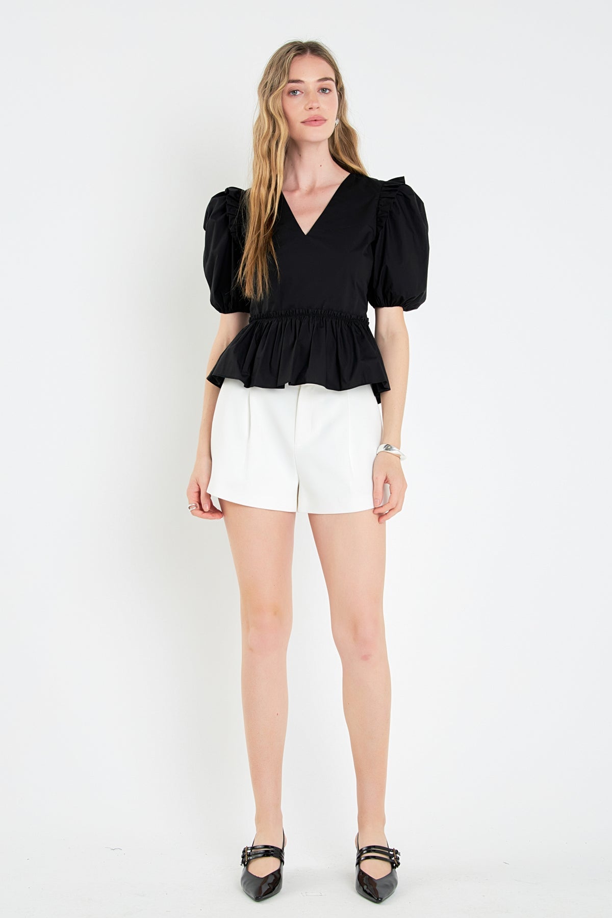 Amara black blouse