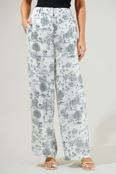 Renzo mulvane wide leg pant