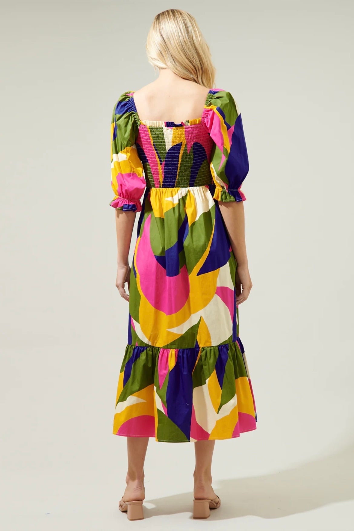 Rio Abstract Maxi Dress