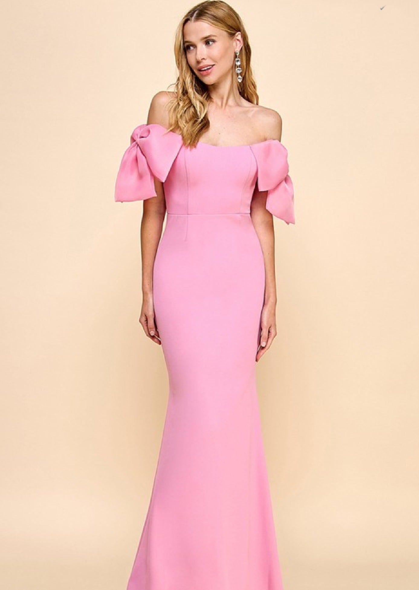 Josephine bow gown