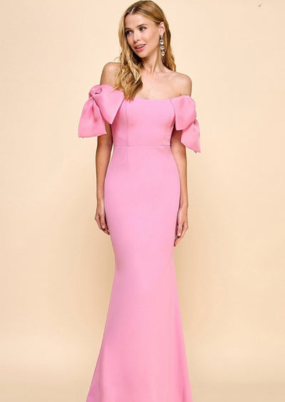 Josephine bow gown