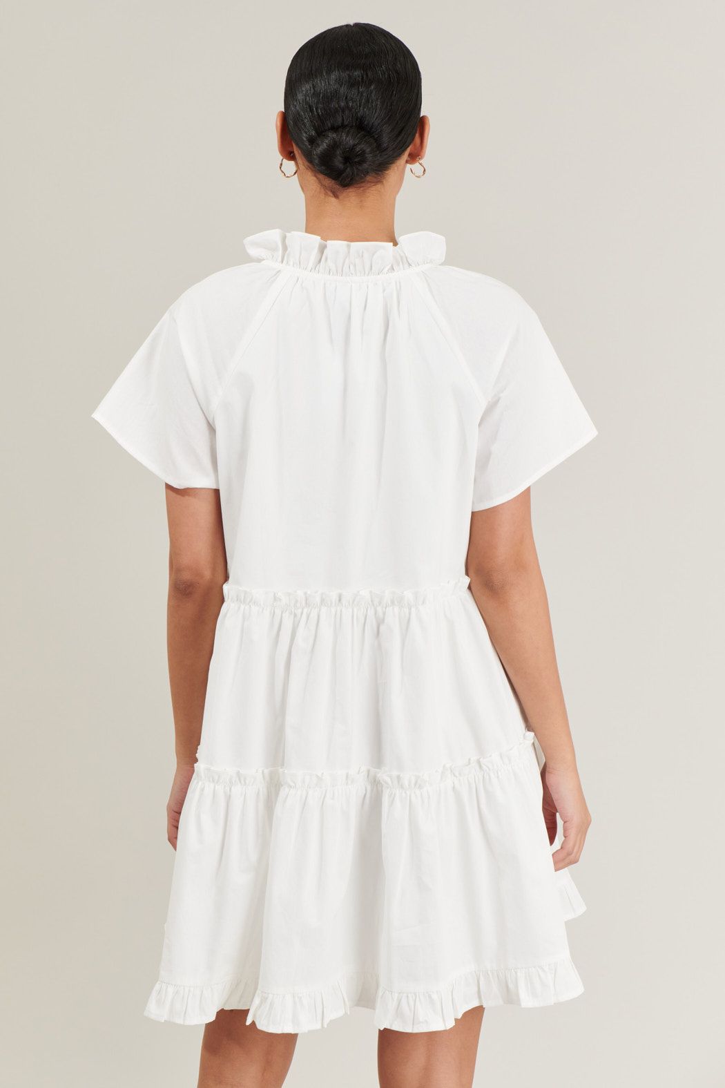 Fallah mini poplin dress