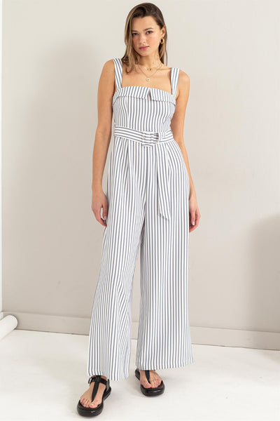 Caramello striped jumpsuit