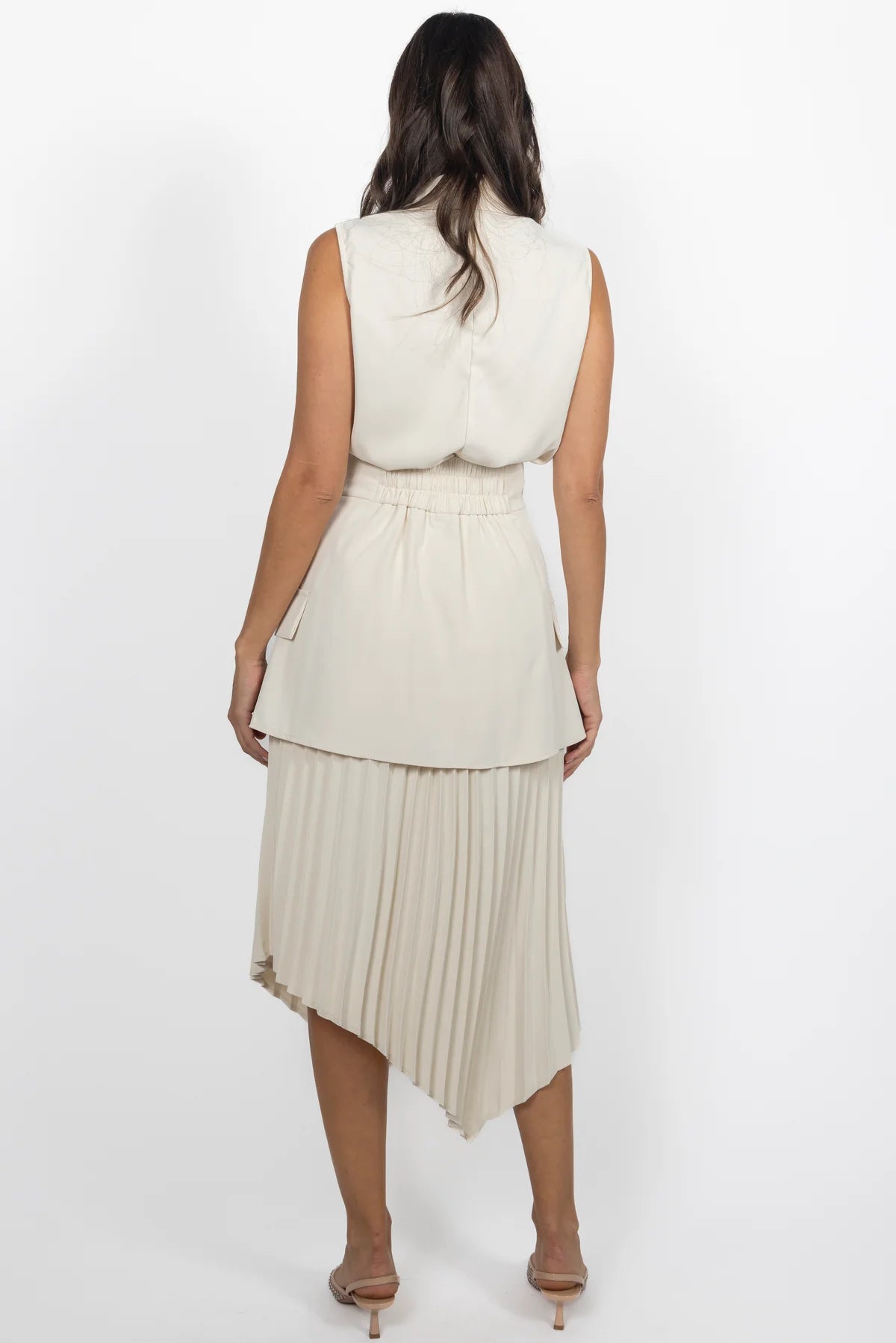 Eleonora pleated skirt set