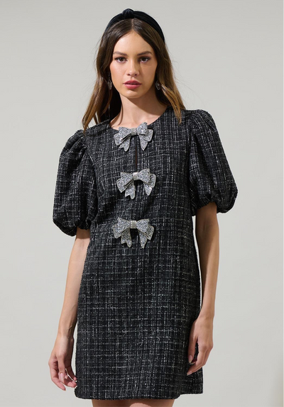 Alter ego tweed dress