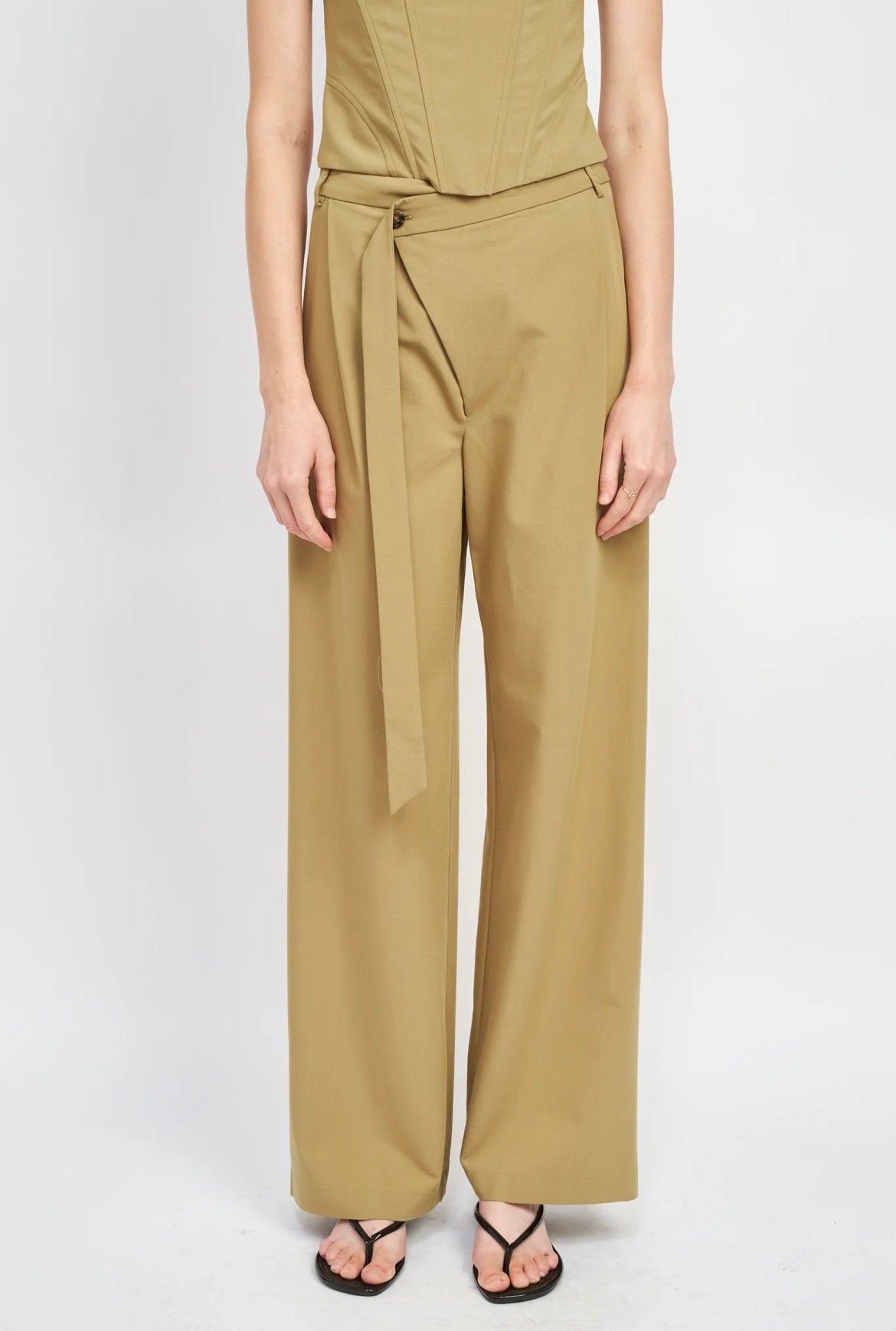 Mack khaki trouser set