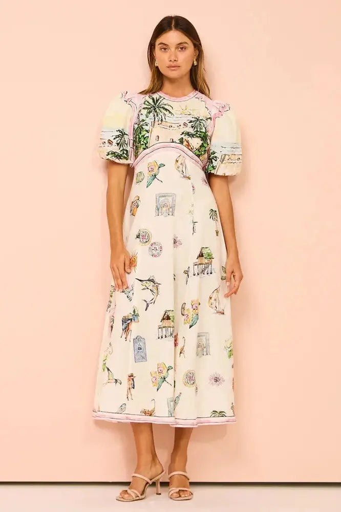 Paradise maxi dress