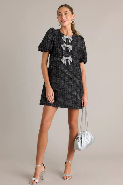 Alter ego tweed dress