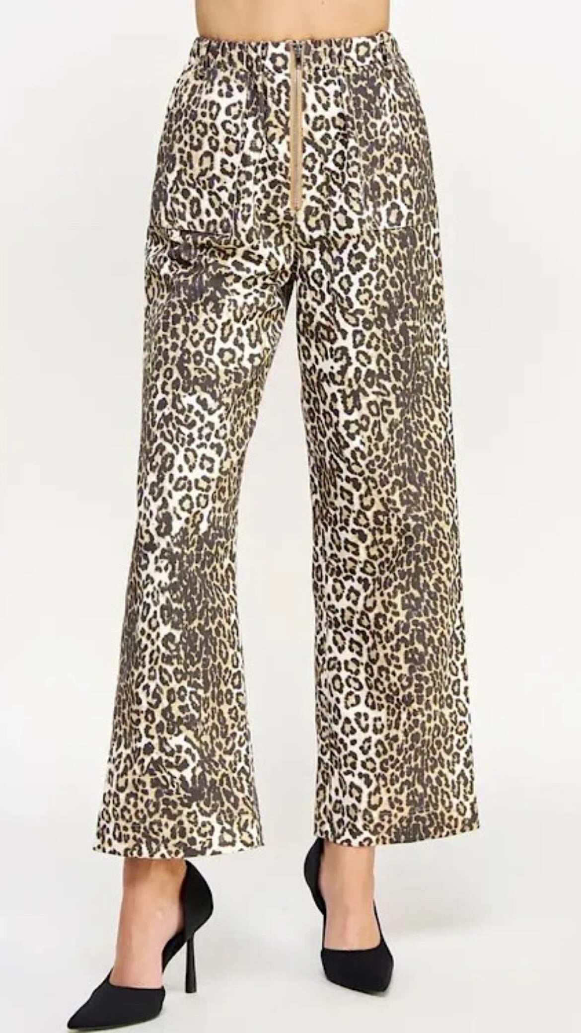 Leopard pants