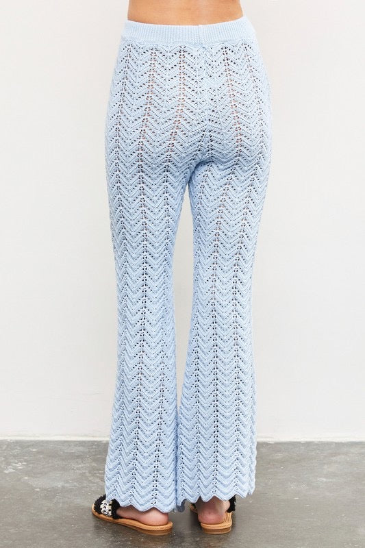 Crochet pant set