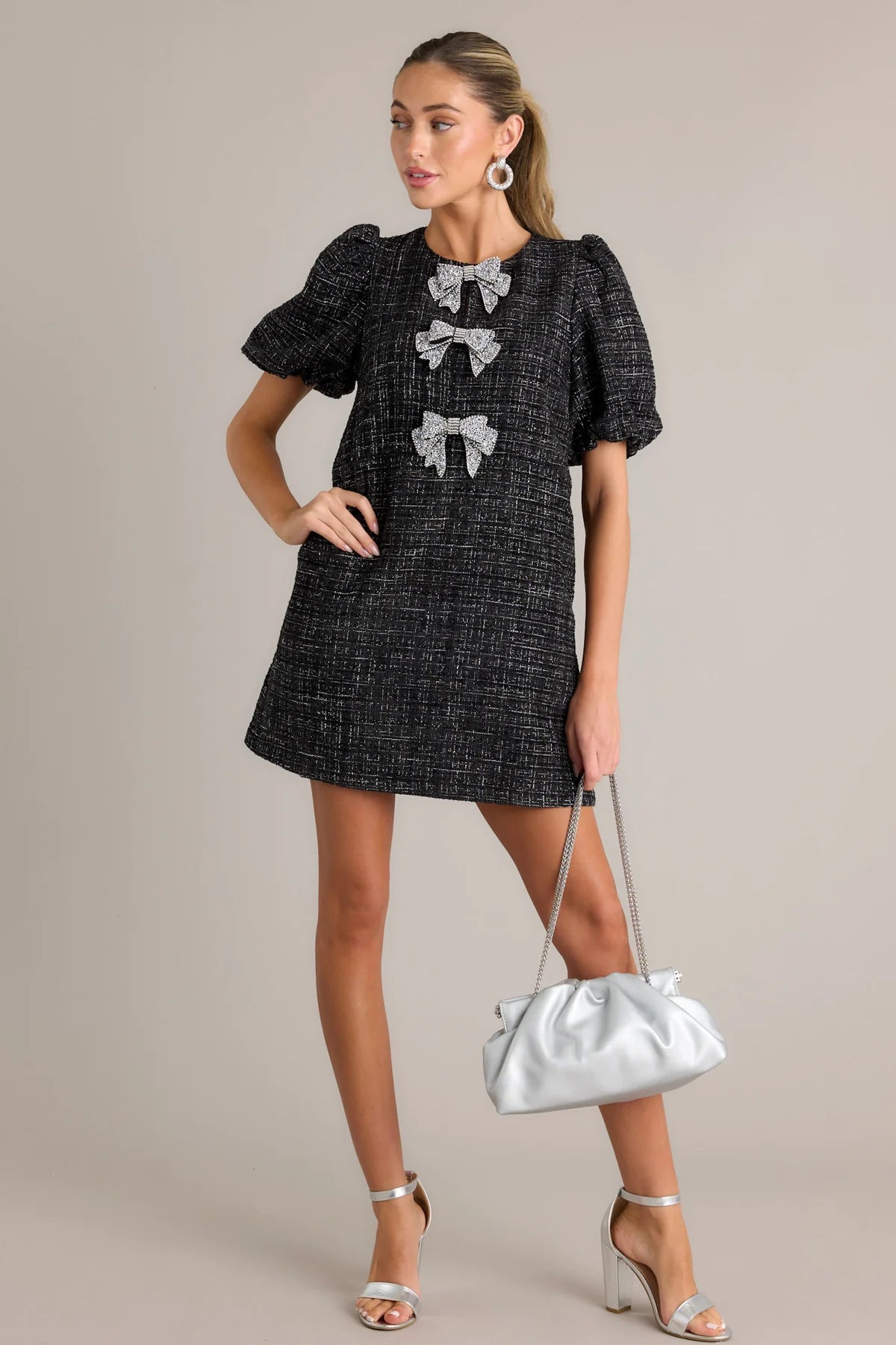 Alter ego tweed dress