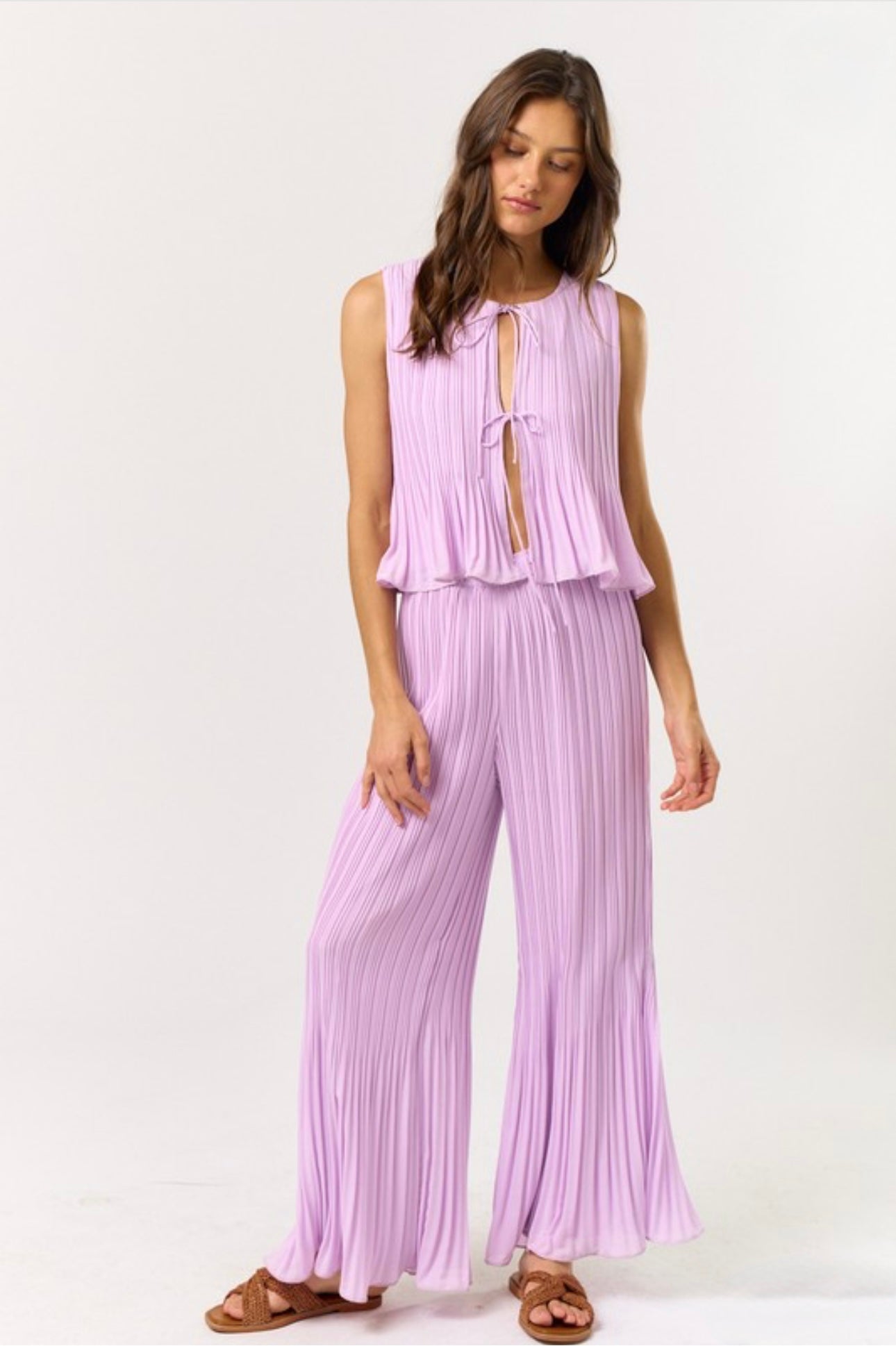 Palermo lavender pant set