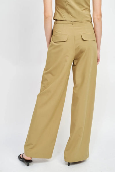 Mack khaki trouser set