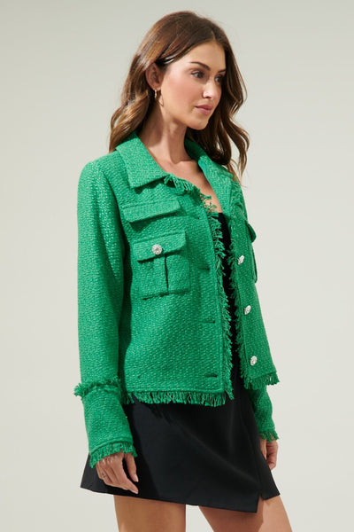 Trista Tweed Blazer