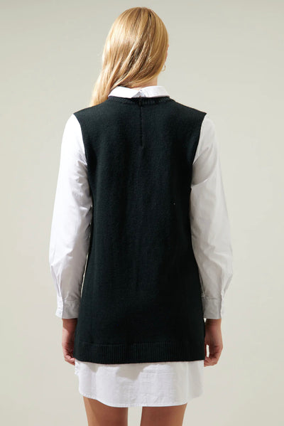 Mariela sweater vest dress