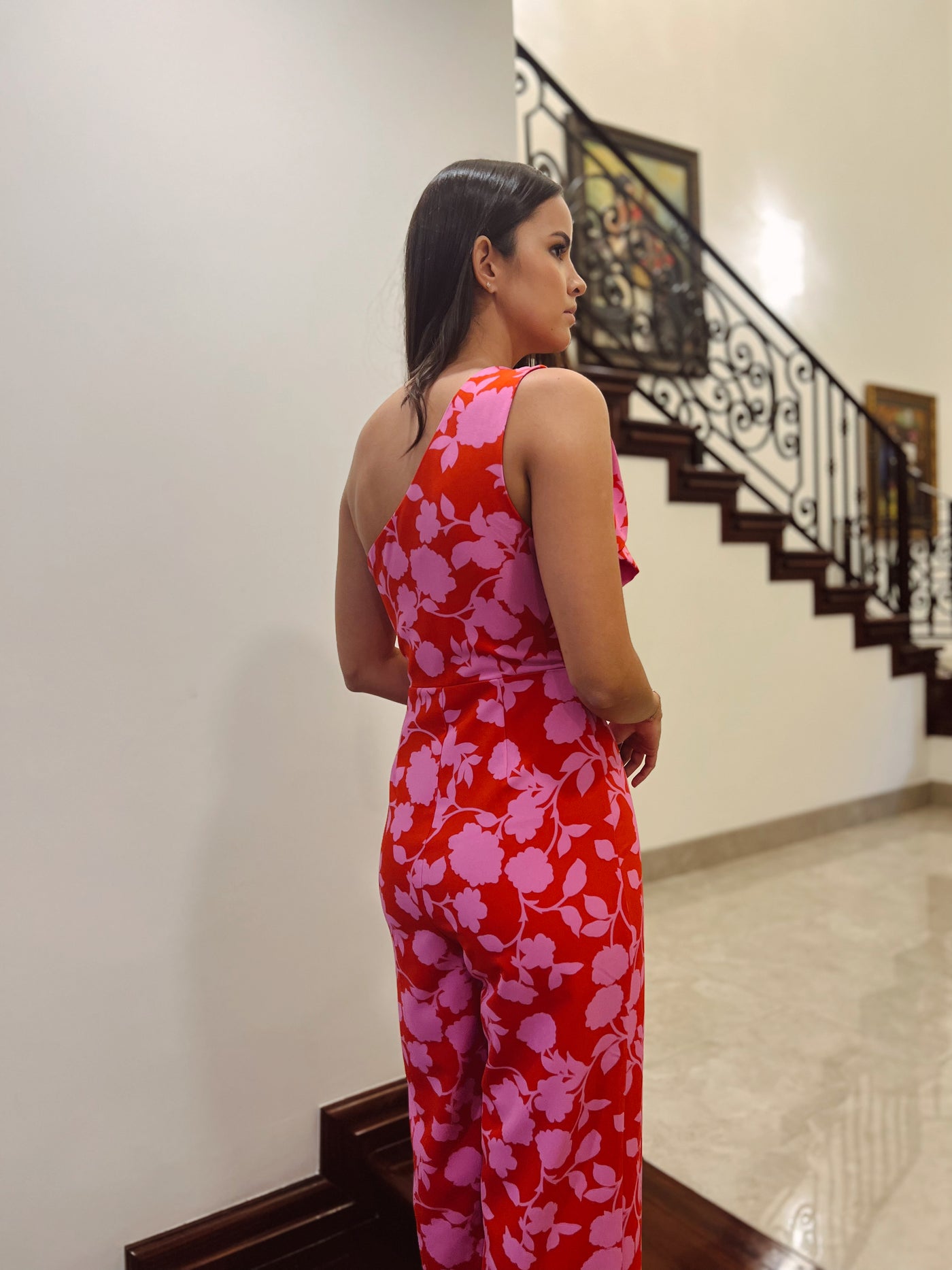 Palmas cherry jumpsuit