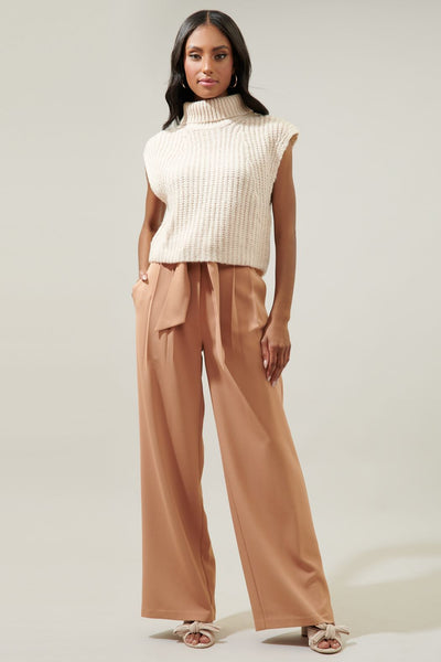 Monica cropped turtleneck