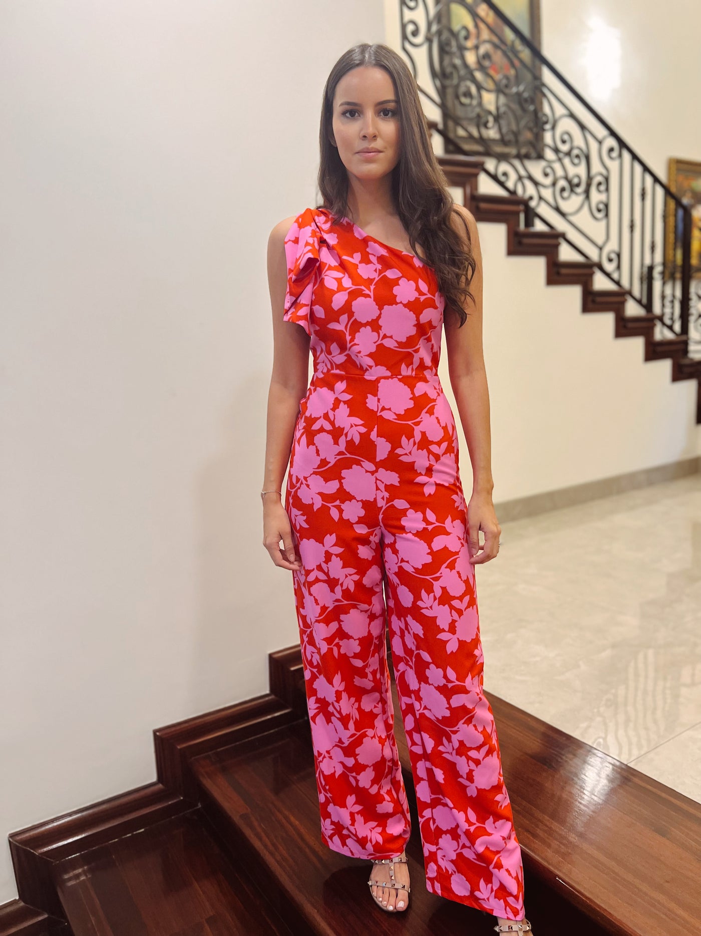 Palmas cherry jumpsuit