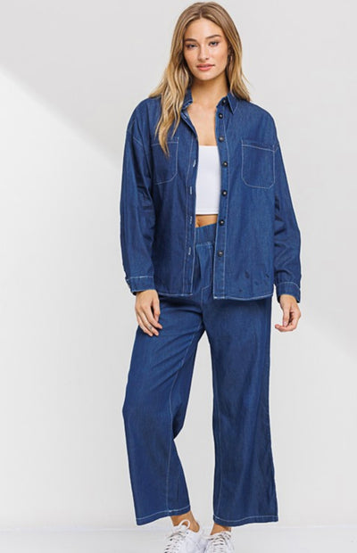 Banjo denim pant set