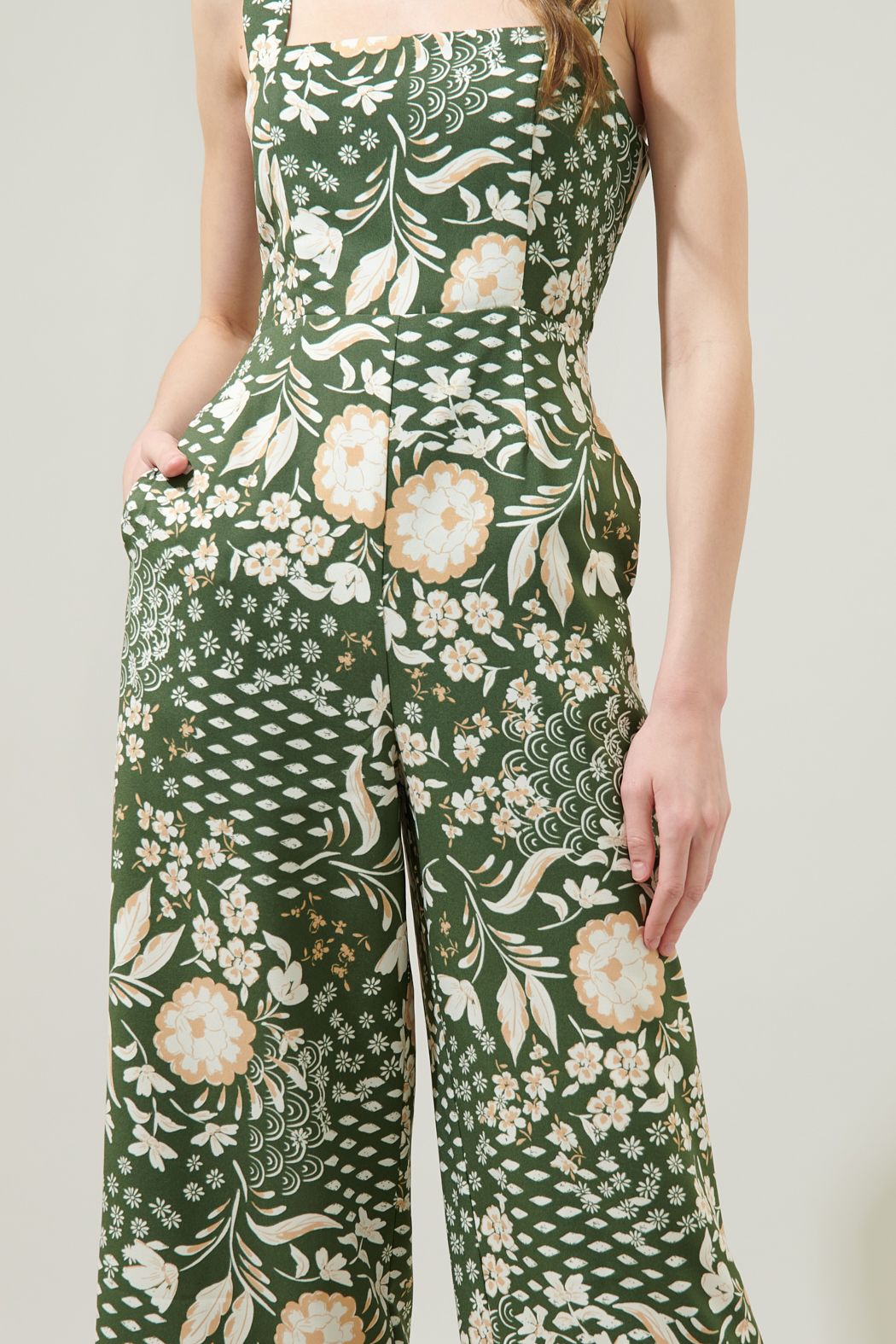 Fernwood floral jumpsuit