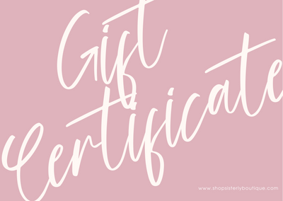 Gift Certificate L.2,000