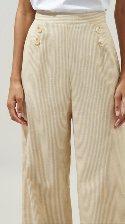 Bamba linen blend pant