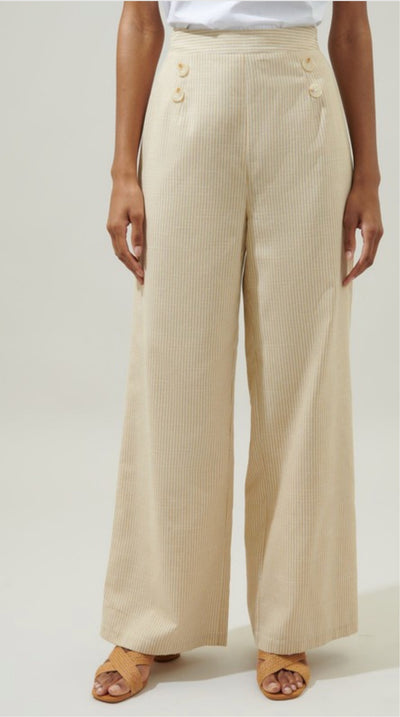 Bamba linen blend pant